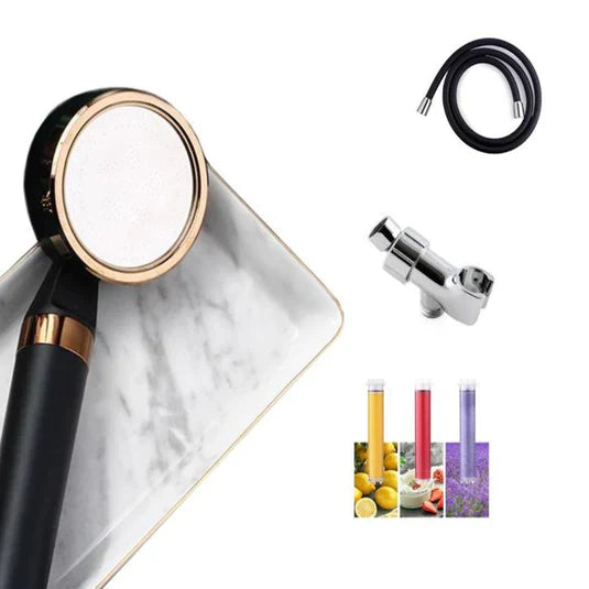 Vitamin C Infused shower head full kit StoneStream