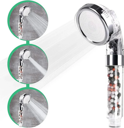 Cabeça de chuveiro iônico de ecopower filtrado